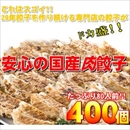 【ワケあり】安心の国産餃子400個!!80人前!!