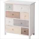 デザインチェスト/タンス 【Chocolat】ショコラ 4段 木製(桐) MIP-411MIX 【完成品】