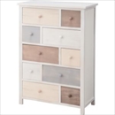 デザインチェスト/タンス 【Chocolat】ショコラ 5段 木製(桐) MIP-412MIX 【完成品】