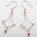 ★受注生産★ピアス ジプシーピアス K10イエローゴールド アンティーク調