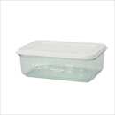 halo+ トライタン クリアコンテナ 1000mL ブルー 【4個セット】