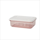 halo+ トライタン クリアコンテナ 650mL ピンク 【4個セット】