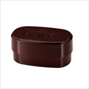 たつみや お弁当箱 小判木目弁当 2段