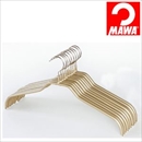 MAWA(マワ)社 10本セット マワハンガー 滑らないハンガー レディースハンガー ゴールド
