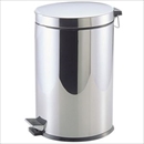 パール金属 ごみ箱 ペダルペール ステンレス製 3L 〔キッチン用おしゃれダストボックス〕