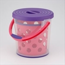 イノマタ バケツ スプラッシュ10 10L パープル&ピンク