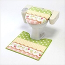 横綱工業 足元マット&洗浄フタカバーセット 洗浄用 プティー