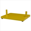 ケイジーワイ ポストスタンド 自立ベース イエロー AB-1