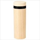 たつみや 水筒 直飲みプラマグボトル ナチュラルウッド 270ml