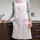 清水産業 エプロン シャーリング ピンク