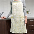 清水産業 エプロン シャーリング イエロー