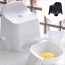 シンカテック 風呂椅子 バススツール クロビス クリアグレー