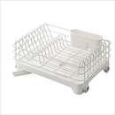 リス 水切りかご ディッシュラック ホワイト