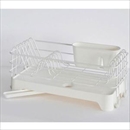 リス 水切りかご ディッシュラックスリム ホワイト