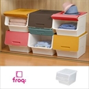 サンカ 収納ボックス フロック 30 深型 クリアー