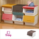 サンカ 収納ボックス フロック 30 深型 ブラウン