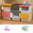 サンカ 収納ボックス フロック 30 深型 ブルー