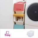 サンカ 収納ボックス フロック スリム 30 深型 クリアー