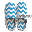 オカトー トイレスリッパ ZIGUZAGU ブルー