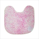 ヨコヅナ(旧:横綱工業) トイレマット 足元マット キャンディフロス ピンク 約55×60cm