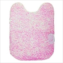 ヨコヅナ(旧:横綱工業) トイレマット 足元マット キャンディフロス ロング ピンク 約80x60cm