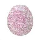 ヨコヅナ(旧:横綱工業) トイレフタカバー キャンディフロス 普通便座用 ピンク