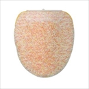 ヨコヅナ(旧:横綱工業) トイレフタカバー キャンディフロス 洗浄便座用 オレンジ