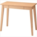 アニー  デスク  木製  幅90cm×奥行45cm×高さ72cm  引き出し収納付き   CL-788TNA  ナチュラル