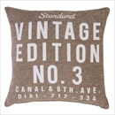 プリントクッション 【スタンダード】 正方形 45cm×45cm コットン (綿)入り (インテリア雑貨) TTC-108BE ベージュ