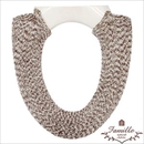 オカトー ファミーユ 便座カバー 洗浄・暖房便座用 アイボリー