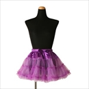 【コスプレ】 リバーシブルパニエ ウエストゴム仕様Ladies(W60〜90cm)パープル×ラベンダー 4560320824671