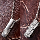 0.1ct　純プラチダイヤモンドリバーシブルペンダント/ネックレス