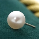 あこや真珠 7mm パールピアス(片耳)