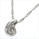 ★受注生産★K18シンプルダイヤモンドペンダント/ネックレス