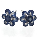 ★受注生産★K14サファイヤピンポイントセットピアス