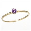 ★受注生産★K18/twelveカラージュエルリング アメジスト19号