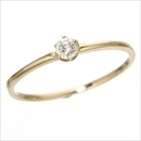 ★受注生産★K18/twelveカラージュエルリング ダイヤリング 指輪 7号