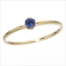 ★受注生産★K18/twelveカラージュエルリング サファイア15号