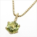 ★受注生産★K18台座 twelveカラージュエリーペンダント ペリドット