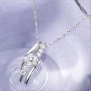 ★受注生産★18金ホワイトゴールド(K18WG) ダイヤモンドペンダント/ネックレス