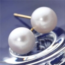 K18/7mmあこやピアス