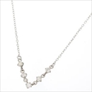 Amelie Monchouchou ディアプリュイ K18ダイヤモンドペンダント/ネックレス ホワイトゴールド