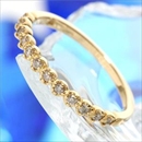 ★受注生産★K18 ダイヤリング 指輪 エタニティリング 11号