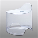 シンカテック dureau(デュロー) バススツール クリアタイプ クリア