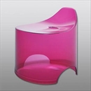 シンカテック dureau(デュロー) バススツール クリアタイプ ピンク