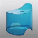 シンカテック dureau(デュロー) バススツール クリアタイプ ブルー