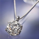 純プラチナ 0.7ctダイヤモンドペンダント/ネックレス(鑑定書付)