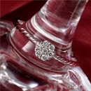 ★受注生産★K14WG(ホワイトゴールド) ダイヤリング 指輪  セブンスターリング 17号