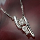 ★受注生産★K18WG(ホワイトゴールド)ダイヤモンドデザインペンダント