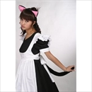 【コスプレ】 ST5202猫耳セット 前 黒 4571142438922